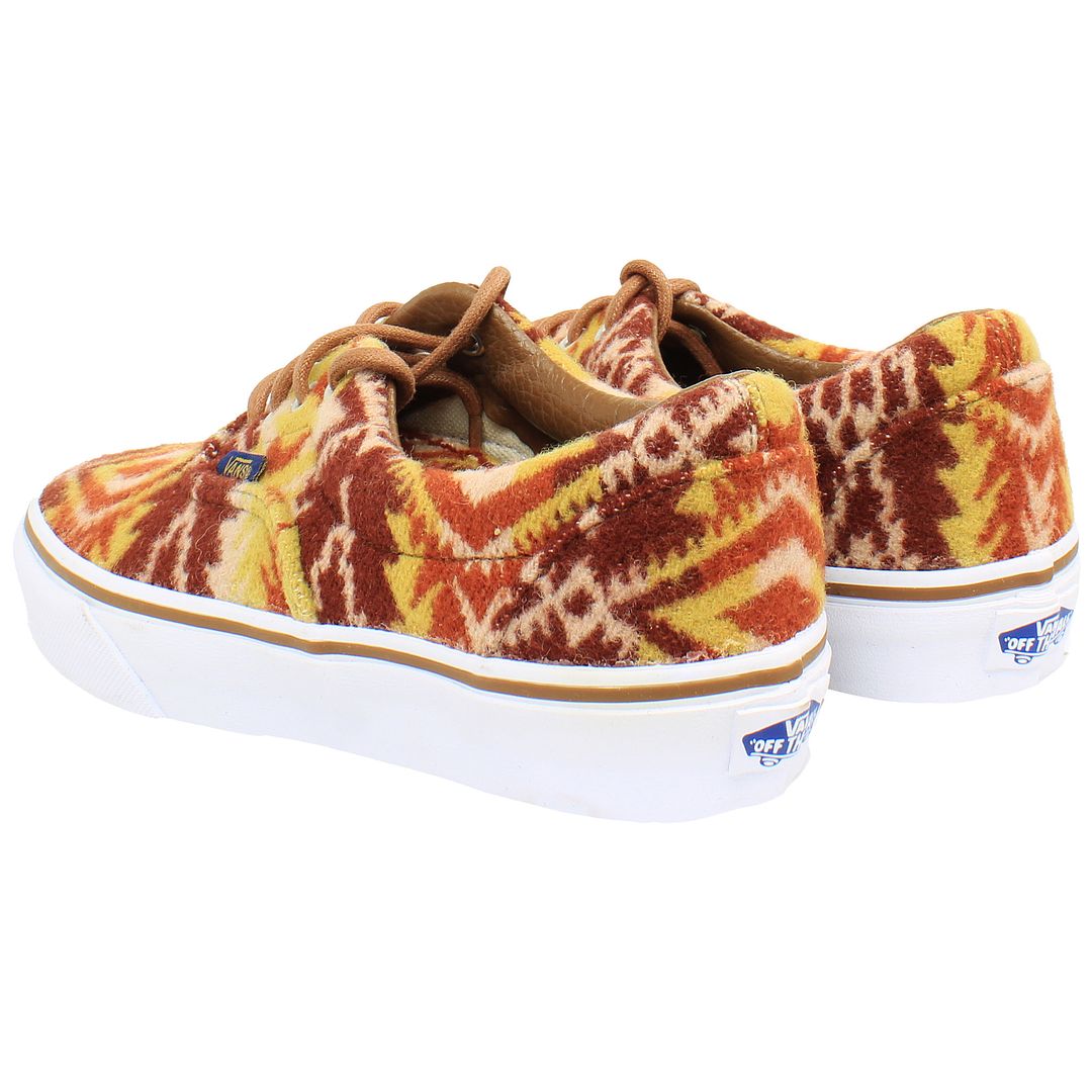 Vans x Pendleton Kids Brown Plimsolls