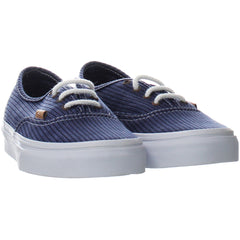 Vans Authentic Washed Herringbone Mens Blue Plimsolls