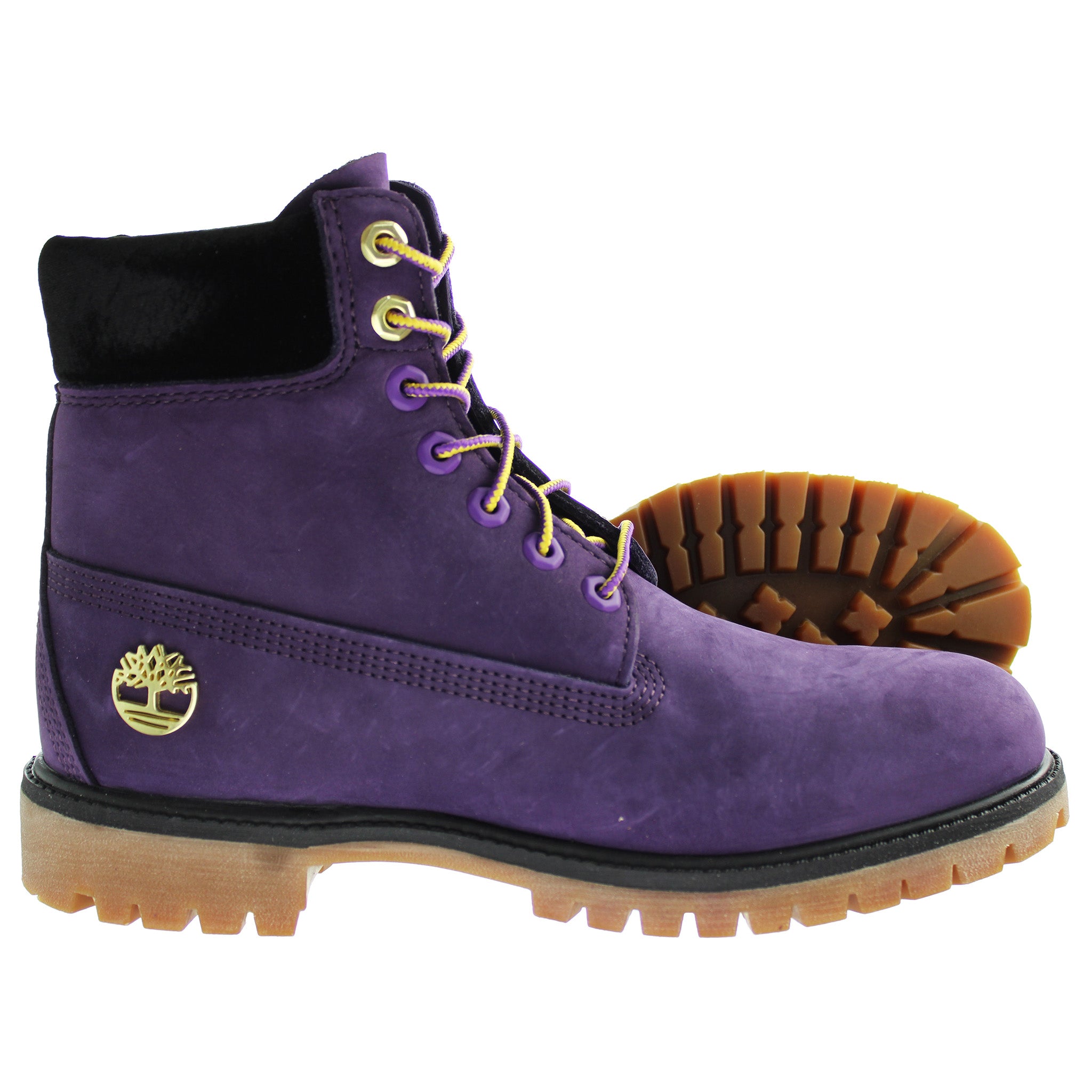 Timberland Los Angeles Lakers Purple Mens Boots