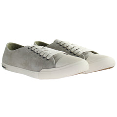 Seavees Army Issue Low Gravel Suede Shoe Grey Mens Shoes