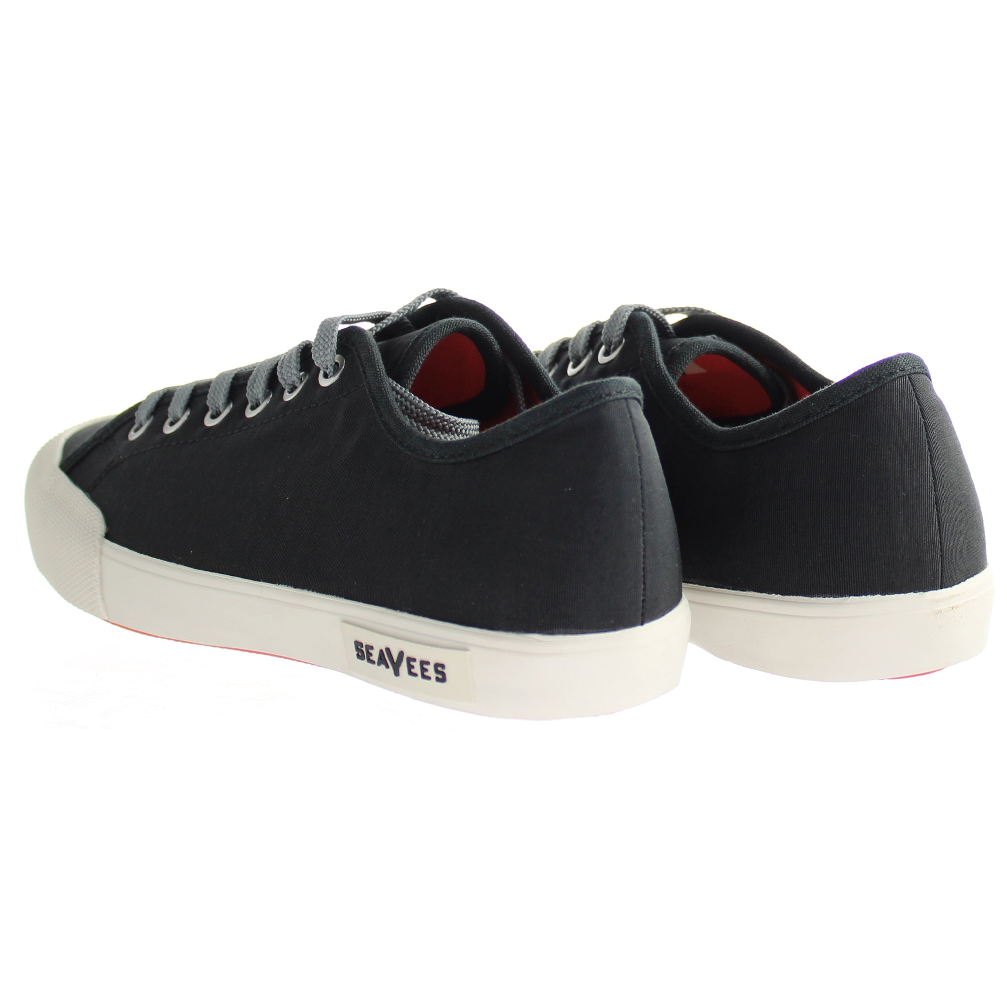 Seavees Army Issue Low Standard Black Black Womens Shoes