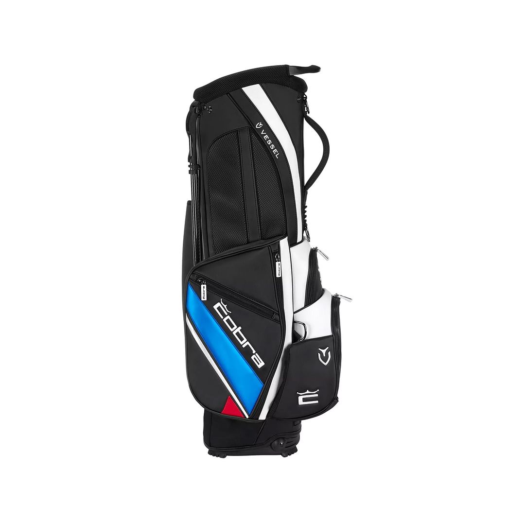 Cobra x Vessel Aerojet Black Tour Golf Stand Bag