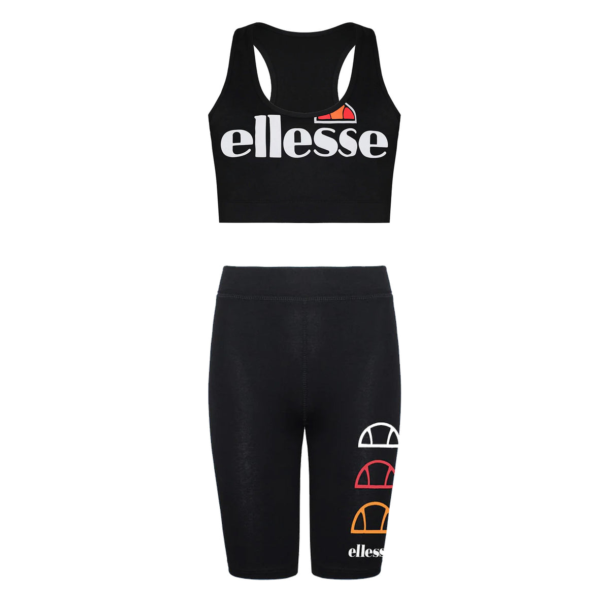 Ellesse Zinato Womens Cycling Shorts + Sports Bra