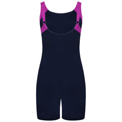 Maru Clio Pacer Kneelength Womens Navy Swimsuit