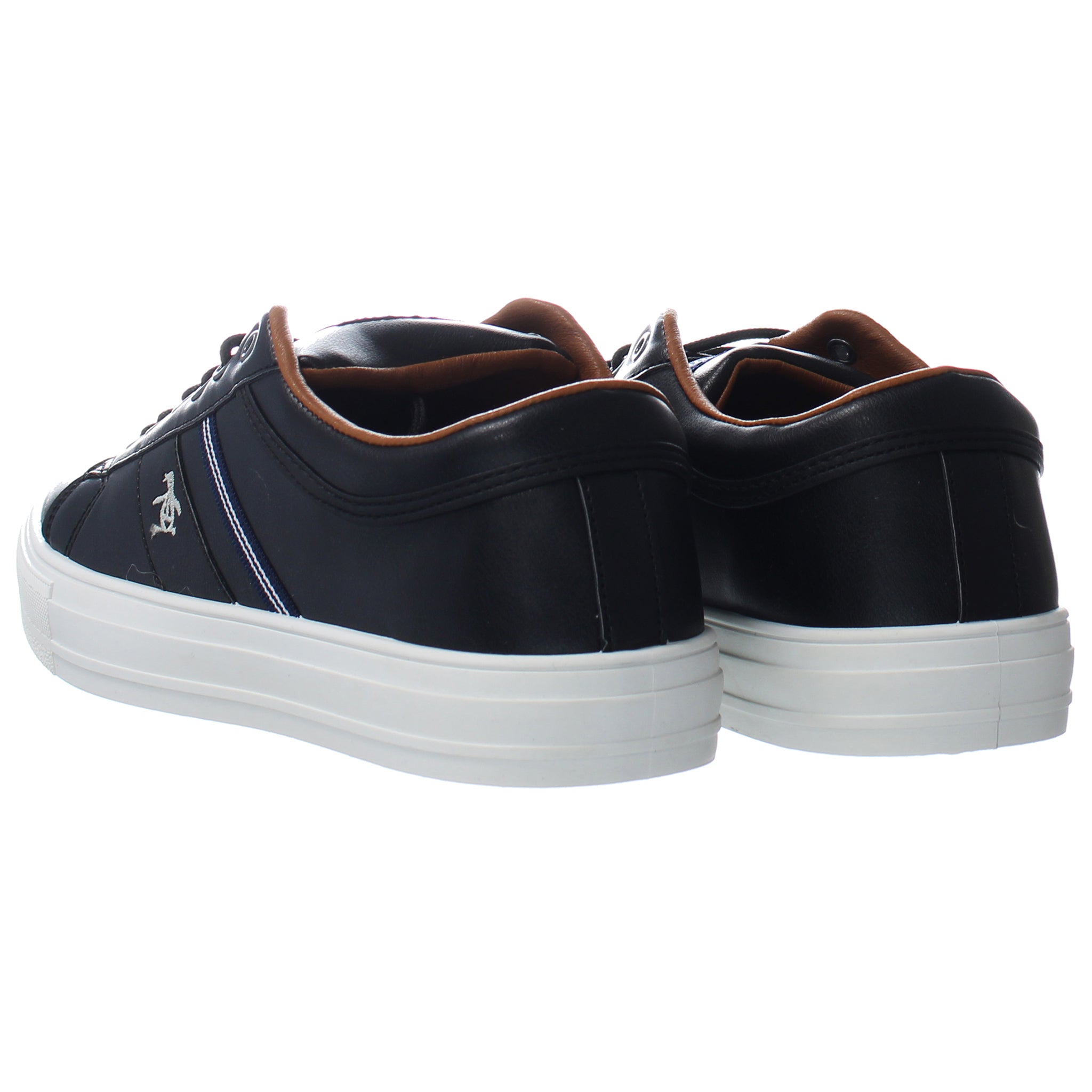 Penguin Max Mens Black Trainers