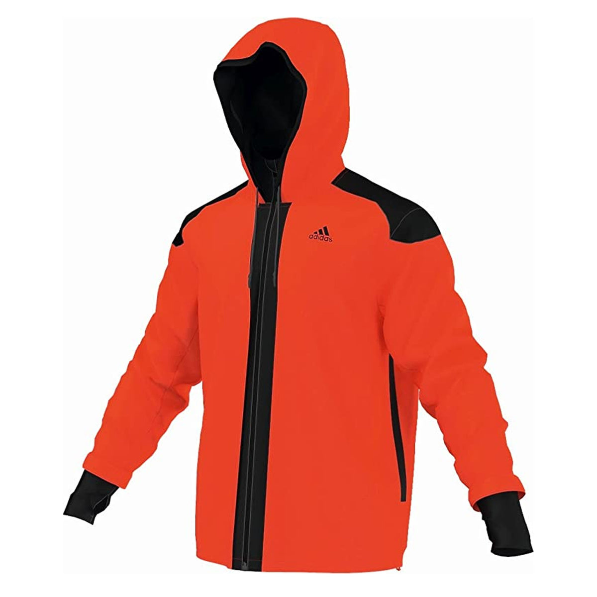 Adidas Stronger Mens Black/Orange Jacket