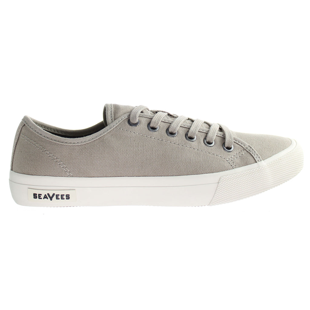 Seavees Monterey Sneaker Mens Grey Khaki Plimsolls