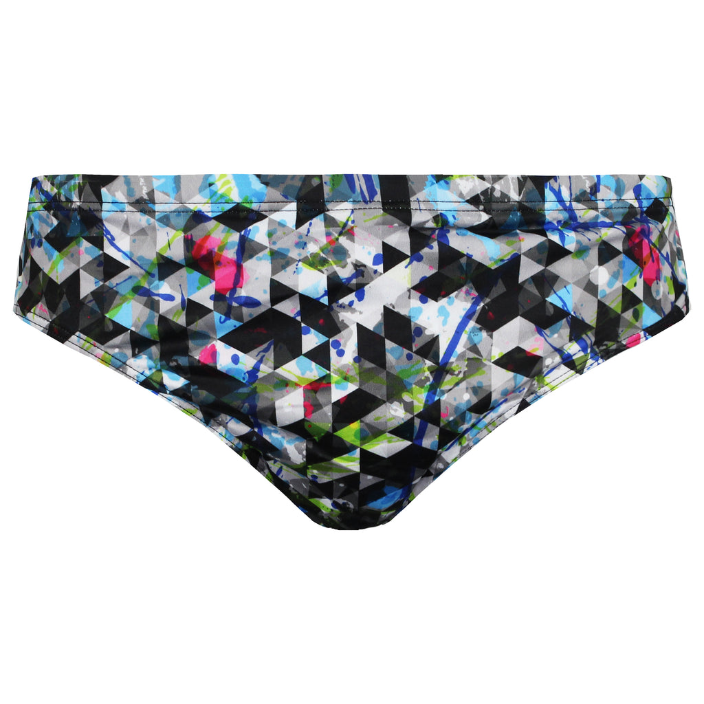 Maru Prism Pacer Brief Mens Swimming Trunks