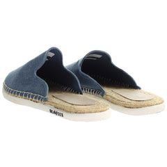 Seavees Ocean Park Mule Blue Womens Espadrilles