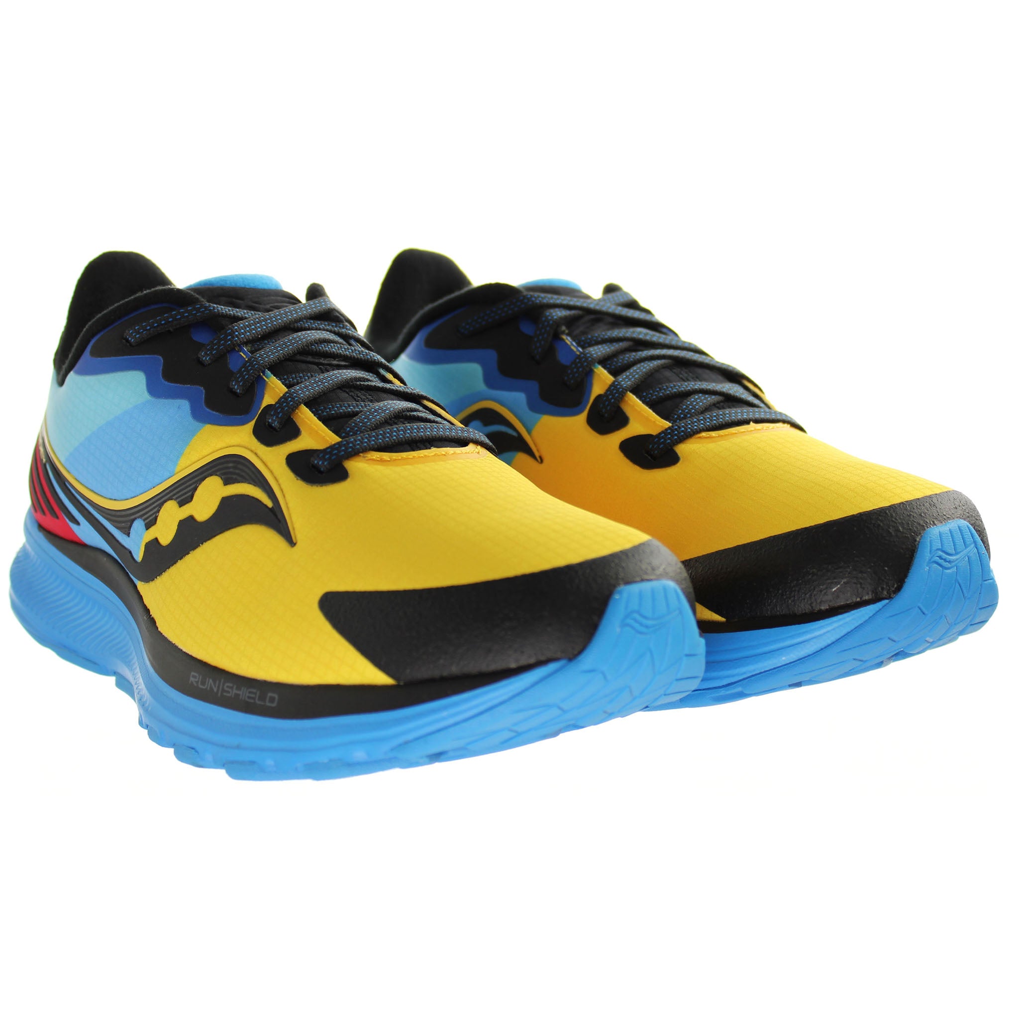 Saucony Ride 14 Runshield Multicolor Womens Running Trainers