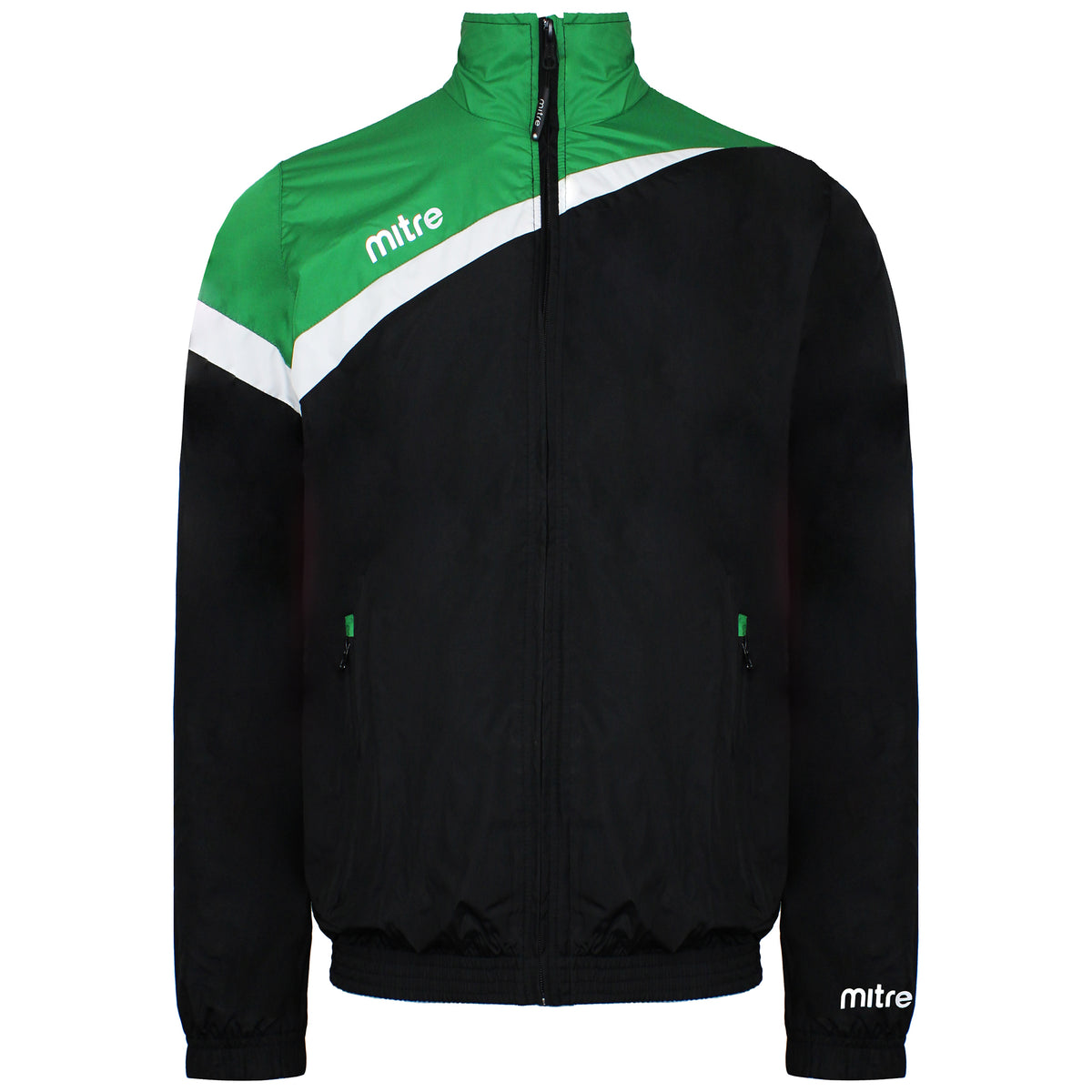 Mitre Polarize Fleece Mens Black/Green Jacket