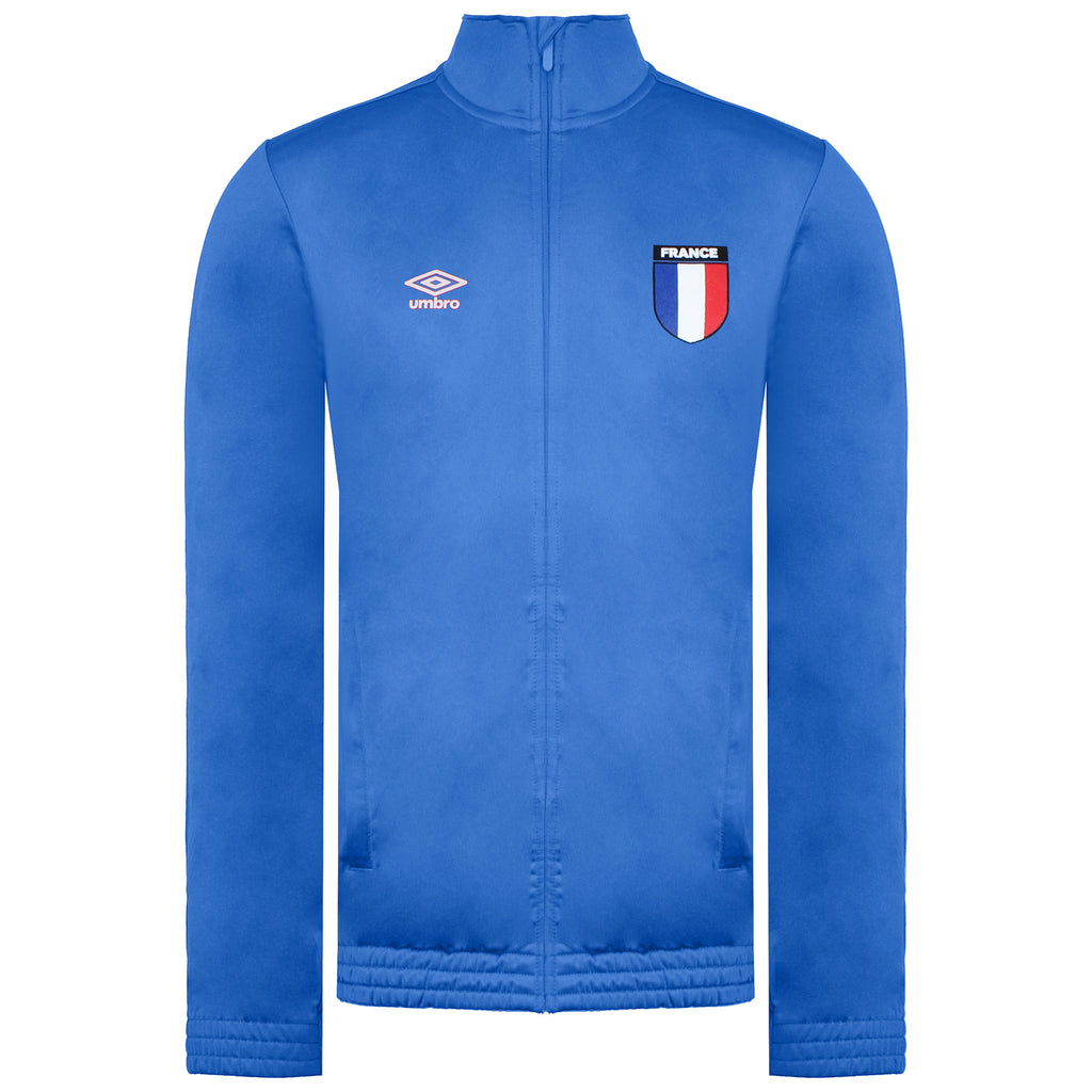 Umbro France Tricot Mens Royal Blue Track Jacket