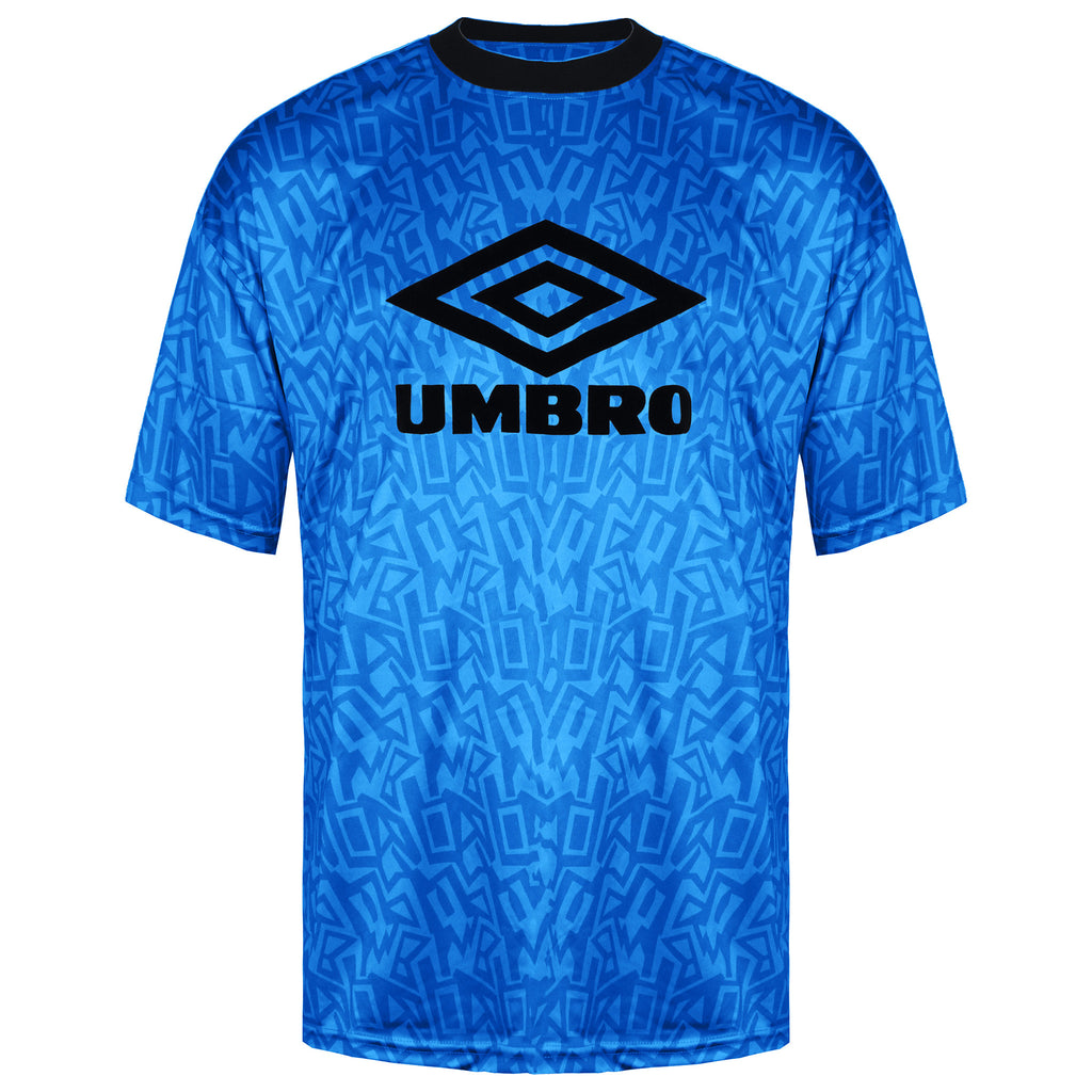 Umbro Graffiti Mens Blue T-Shirt