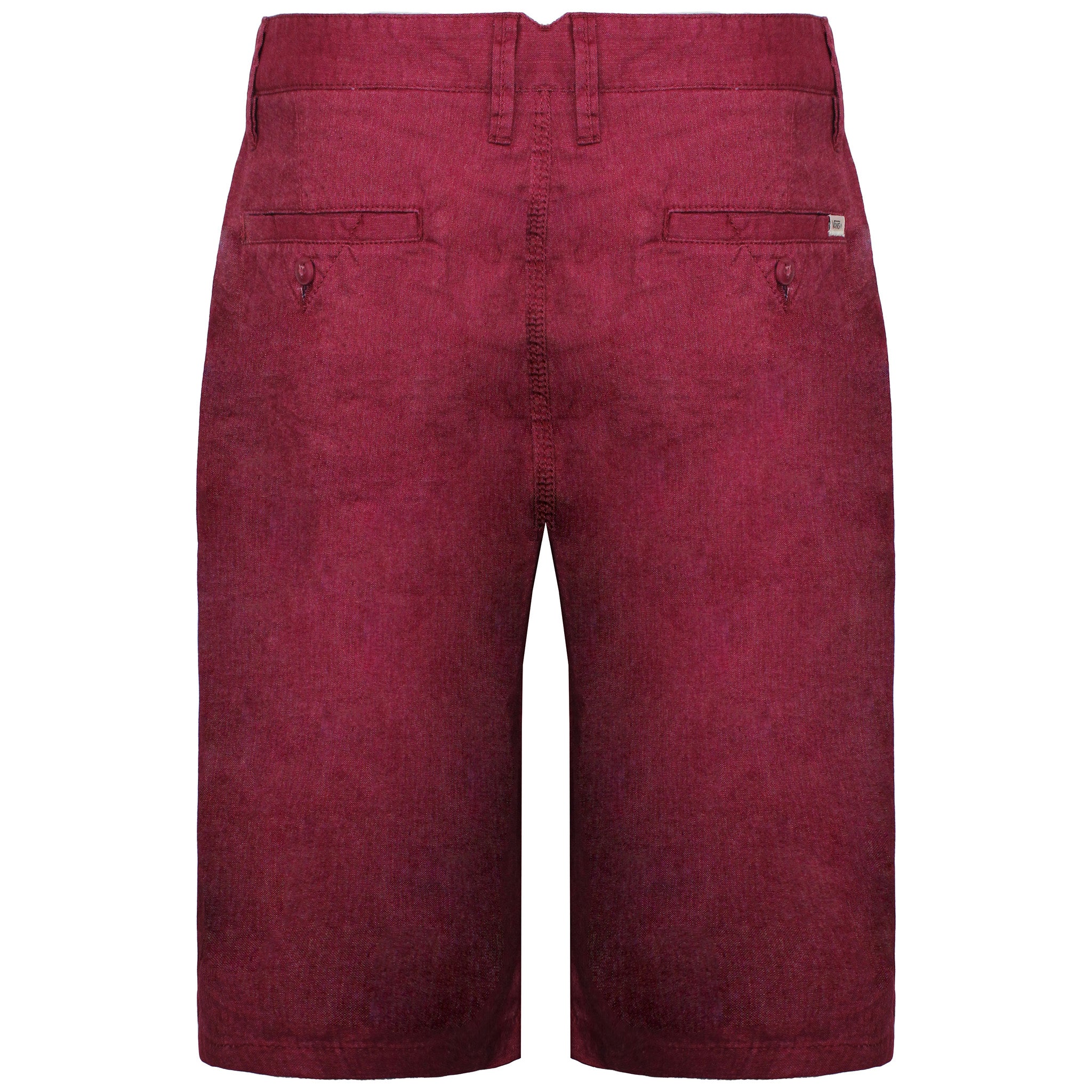 Vans Off The Wall Dewitt Mens Burgundy Shorts