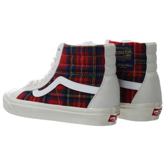 Vans SK8-Hi 38 DX Womens White/Red Plimsolls