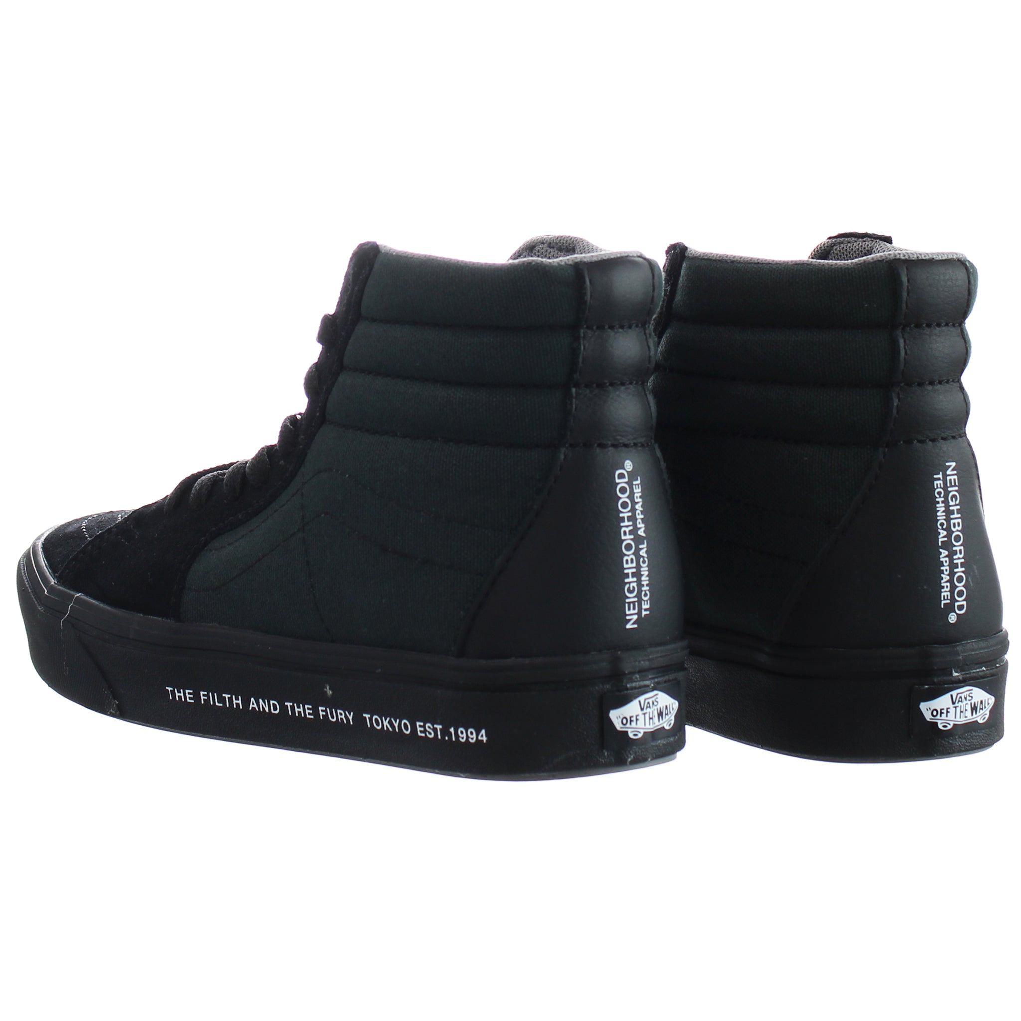 Vans ComfyCush SK8-Hi x Neighborhood Mens Black Shoes