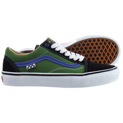 Vans Old Skool University Mens Dark Green Plimsolls