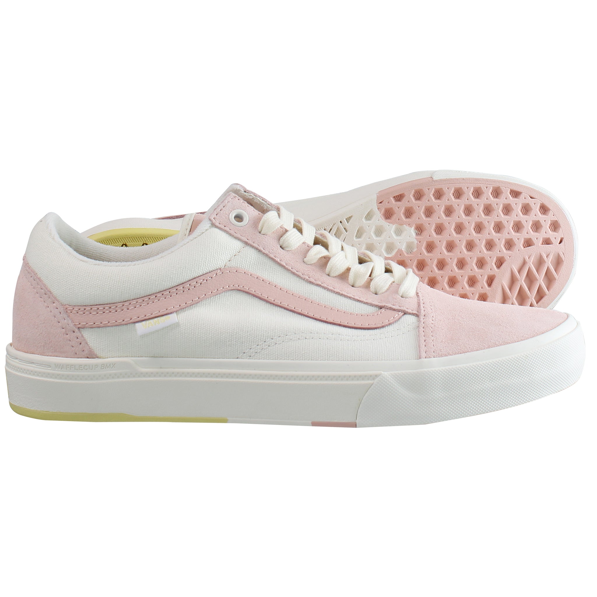 Vans BMX Old Skool Mens Pink/White Shoes