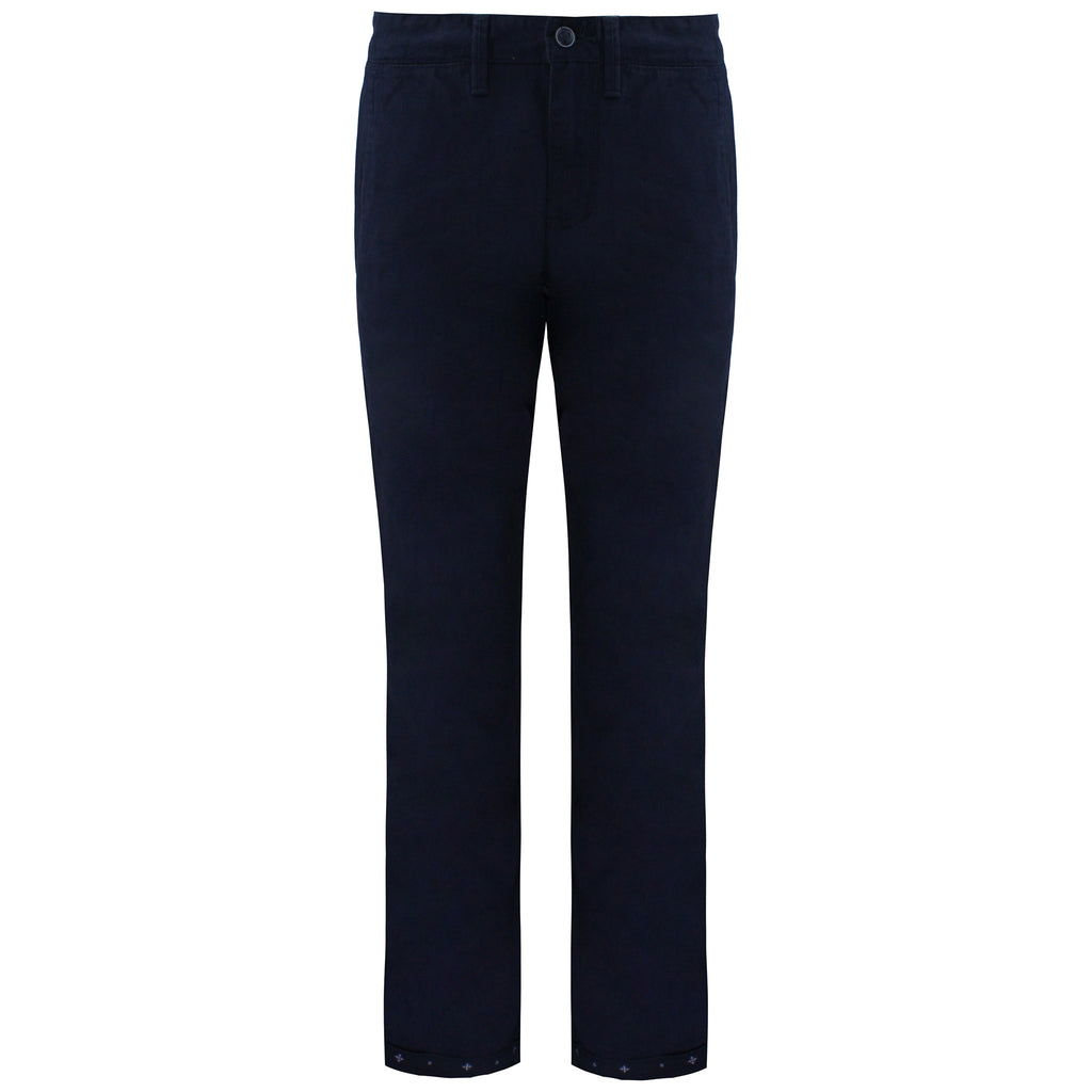 Vans Off The Wall Plain Mens Navy Chinos