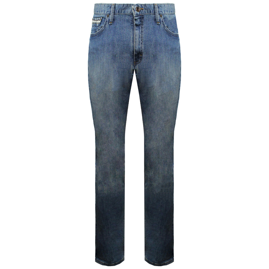 Vans Off The Wall V46  Mens Blue Tapered Jeans