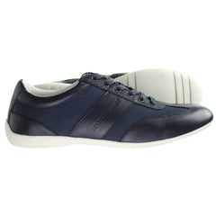 Emporio Armani Mens Navy Blue Trainers