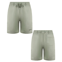 Nicce Logo Mens Grey Shorts