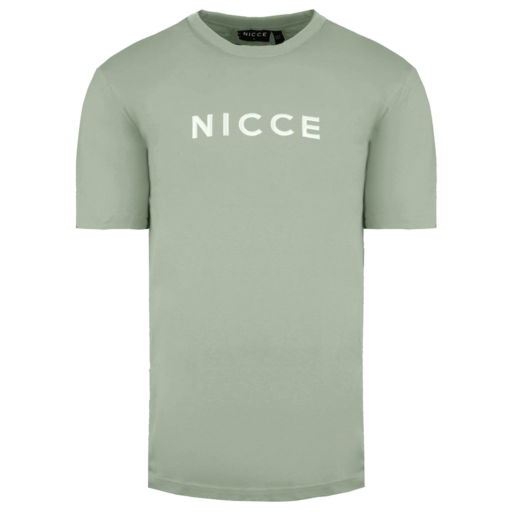 Nicce Mercury Mens Green T-Shirt