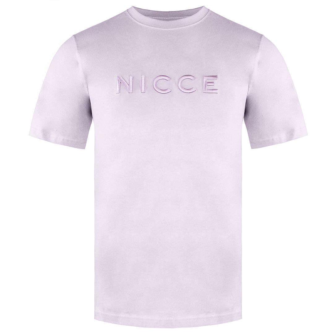 Nicce Mercury Mens Lilac T-Shirt