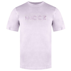 Nicce Mercury Mens Lilac T-Shirt