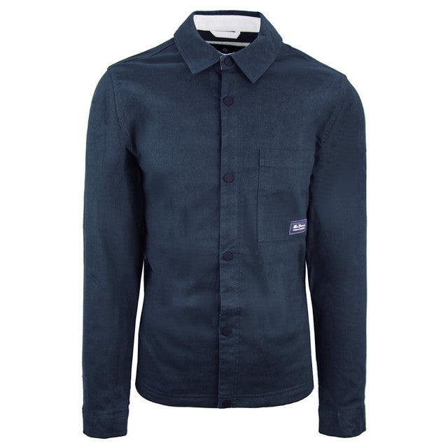 Ben Sherman Trucker Mens Navy Shirt Jacket