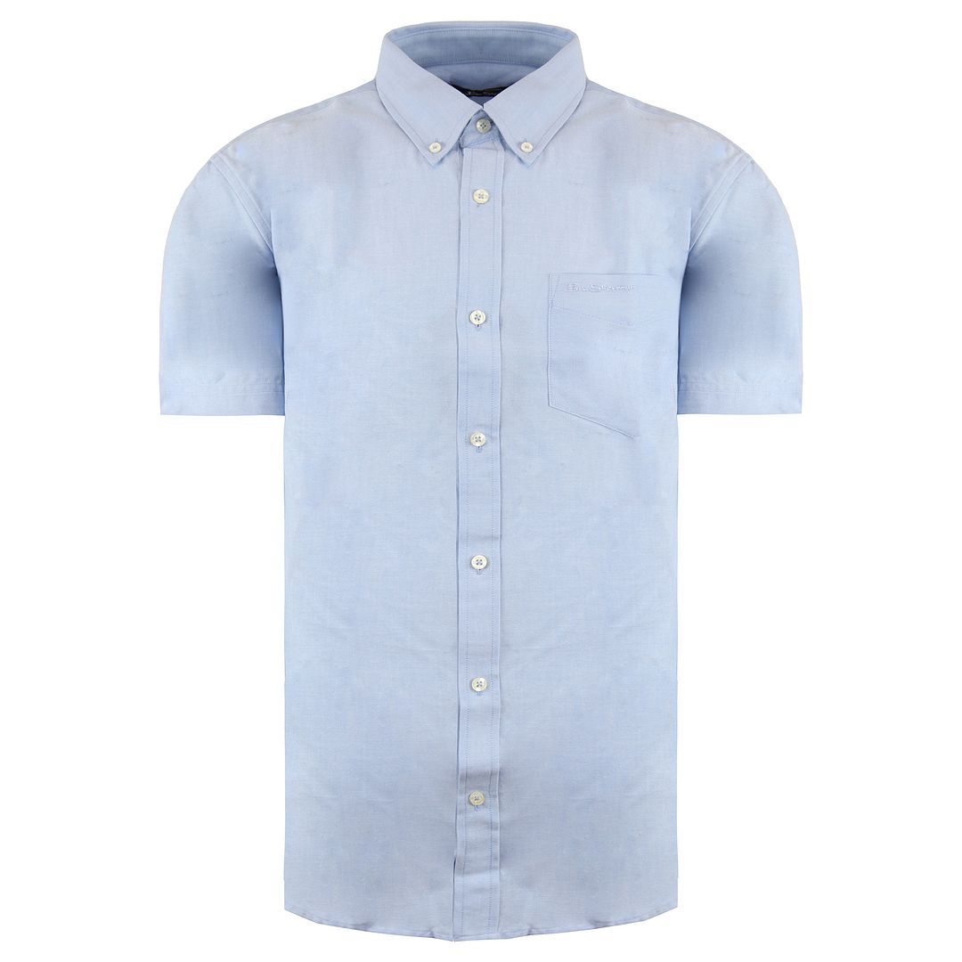 Ben Sherman Oxford Mens Light Blue Shirt