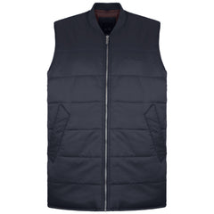 Ben Sherman Quilted Mens Black Gilet