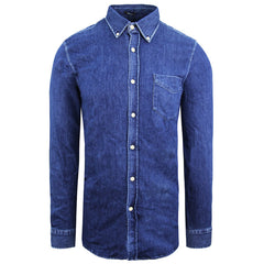 Denham Oxford Mens Denim Shirt