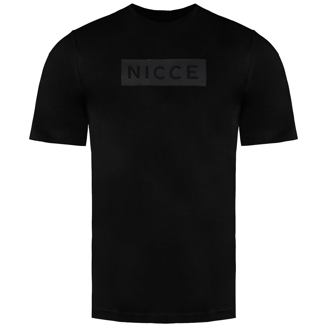 Nicce Peak Mens Black T-Shirt