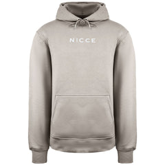 Nicce Logo Mens Light Brown Hoodie