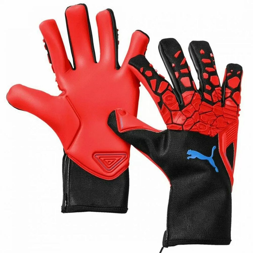 Puma Future Grip 19.1 Mens Black/Red Goalkeeper Gloves