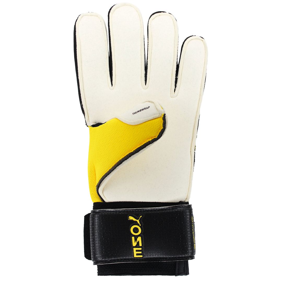 Puma One Grip 1 RC Yellow/White Mens Goalkeeper Gloves