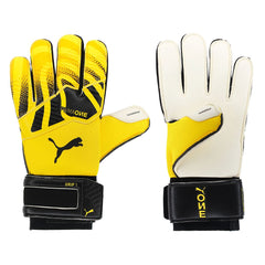 Puma One Grip 1 RC Yellow/White Mens Goalkeeper Gloves