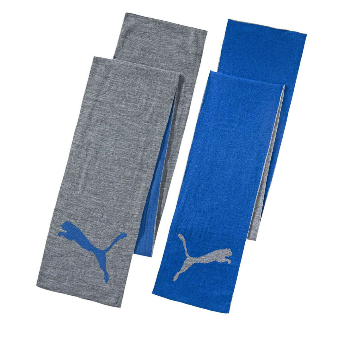 Puma Big Cat Womens Blue/Grey Scarf