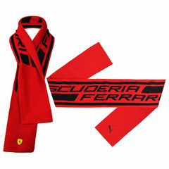 Puma x Scuderia Ferrari Fanwear Mens Red Scarf