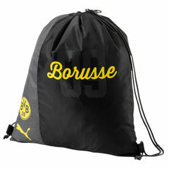 Puma Borussia Dortmund Gym Sack Sports Fanwear Gymnastics Bag 074935 01 UW53