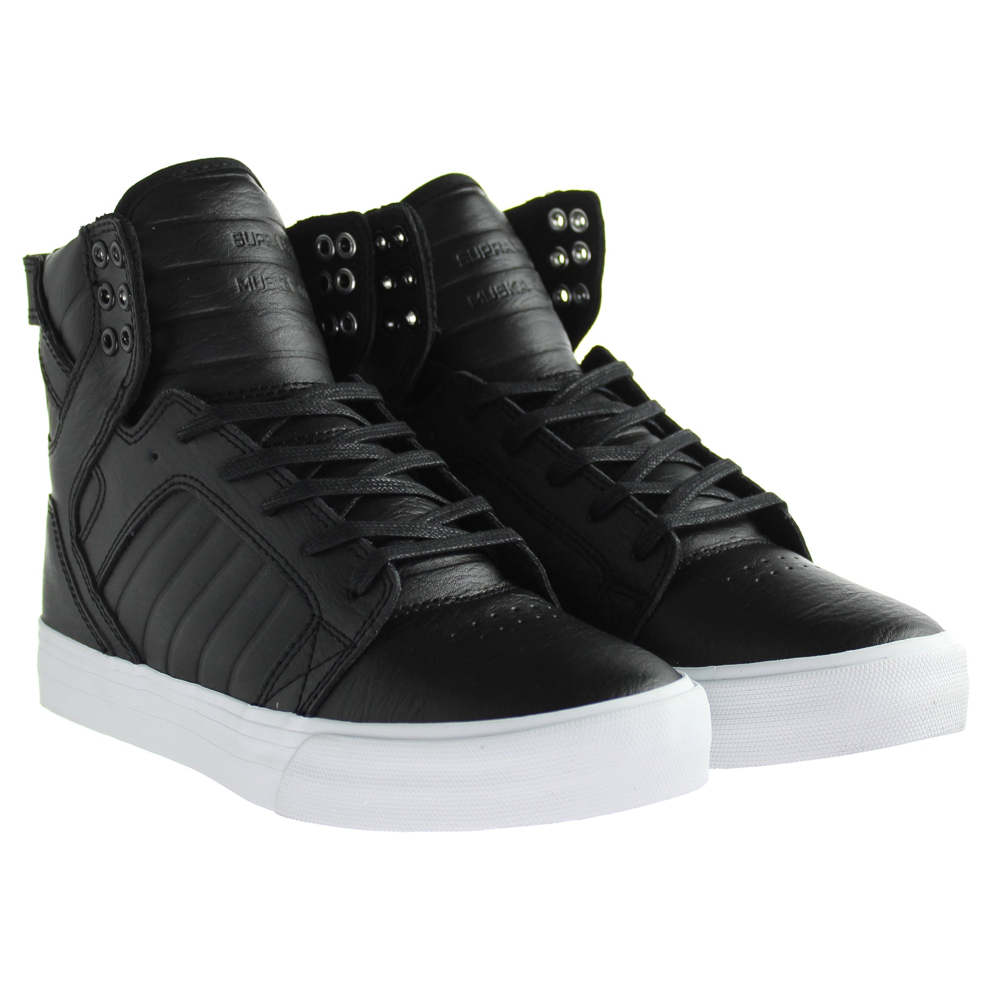 Supra Skytop Black/White Black Mens Trainers