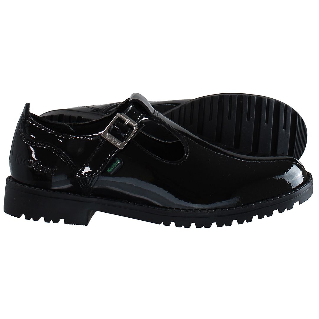 Kickers Lachly T Kids Black Shoes