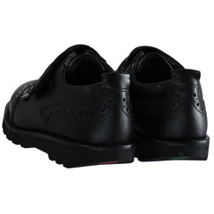 Kickers Kymbo Brogue Kids Black Shoes