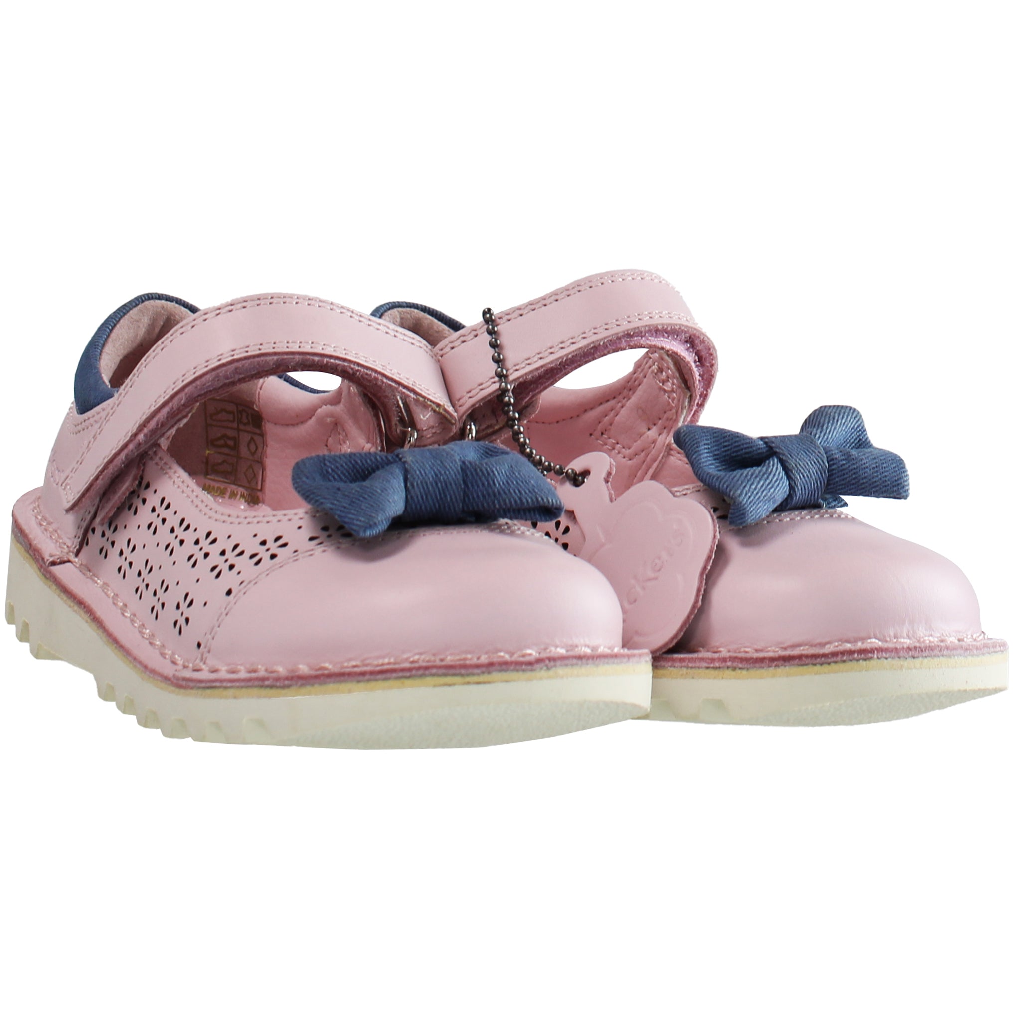 Kickers Bowtie 2 Kids Pink Shoes