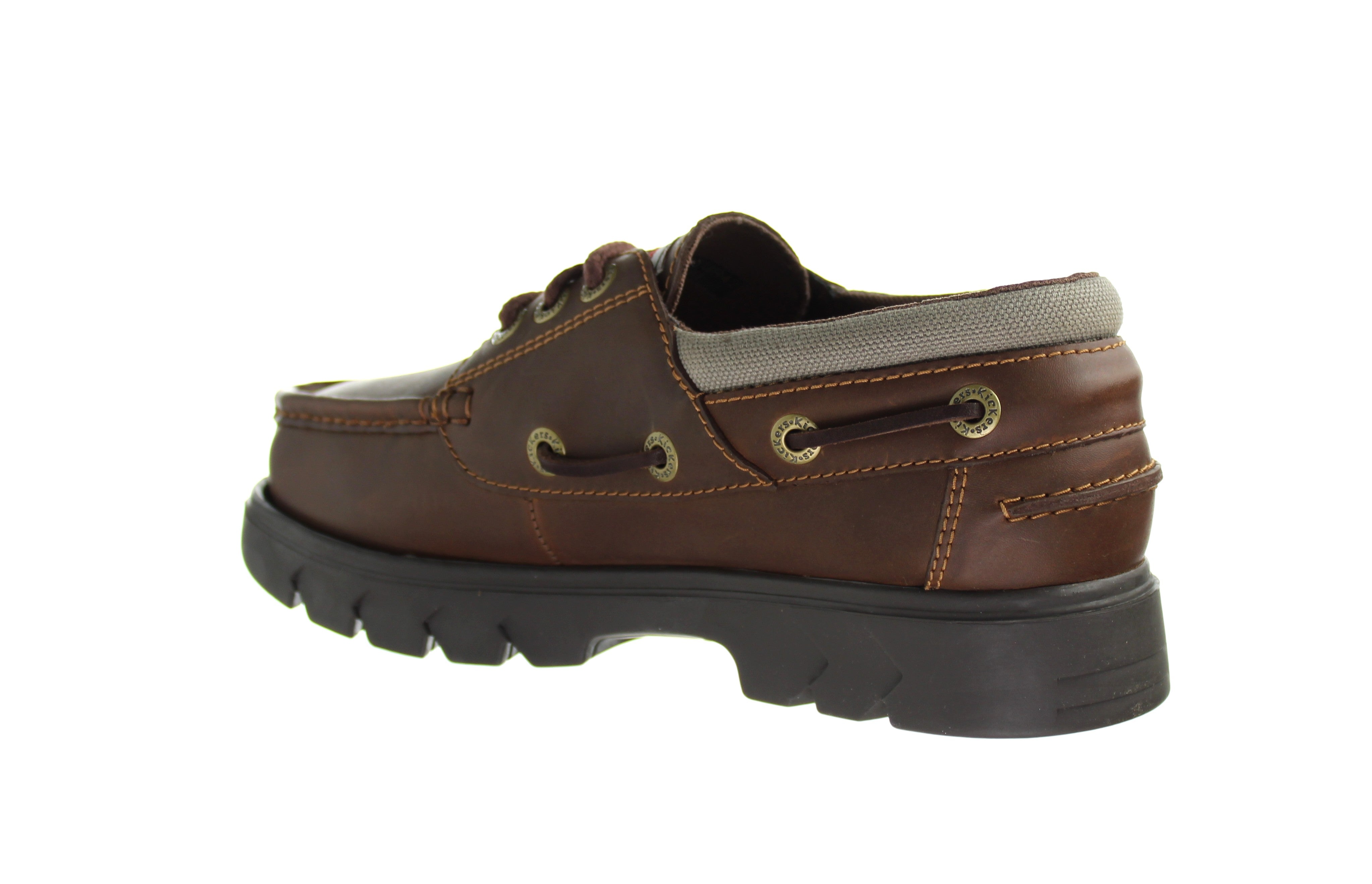 Kickers Lennon Pull Up Mens Brown Shoes