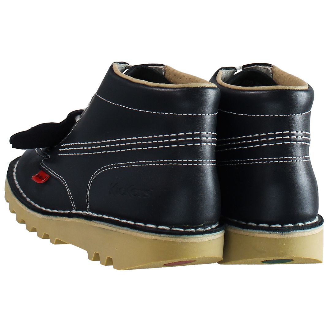 Kickers Kick Hi Core Ankle Kids Navy Boots