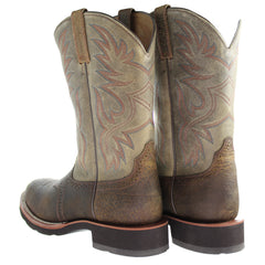 Ariat Heritage Crepe Earth Western Mens Brown Boots