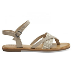 Toms Lexie Beige Womens Sandals