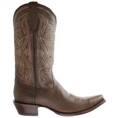 Ariat Alamar Chocolate Lizard Womens Brown Boots